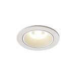 SLV 1003833 NUMINOS® S DL, Indoor LED Deckeneinbauleuchte weiß/weiß 4000 K 40° inkl. Blattfedern 