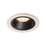 SLV 1003859 NUMINOS® M DL, Indoor LED Deckeneinbauleuchte weiß/schwarz 2700 K 55° 