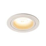 SLV 1003881 NUMINOS® M DL, Indoor LED Deckeneinbauleuchte weiß/weiß 3000 K 40° 