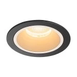 SLV 1003917 NUMINOS® L DL, Indoor LED Deckeneinbauleuchte schwarz/weiß 2700 K 40° 