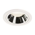 SLV 1003978 NUMINOS® L DL, Indoor LED Deckeneinbauleuchte weiß/chrom 4000 K 40° 