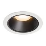 SLV 1004000 NUMINOS® XL DL, Indoor LED Deckeneinbauleuchte weiß/schwarz 2700 K 40° 