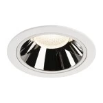 SLV 1004050 NUMINOS® XL DL, Indoor LED Deckeneinbauleuchte weiß/chrom 4000 K 40° 