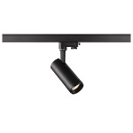 SLV 1004075 NUMINOS® S 3Ph., PHASE, 3~ Spot, zylindrisch, 2700 K, 8 W, 36°, matt schwarz 