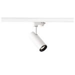 SLV 1004096 NUMINOS® S 3Ph., PHASE, 3~ Spot, zylindrisch, 4000 K, 8 W, 60°, matt weiß / matt schwarz 