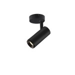 SLV 1004107 NUMINOS® S CW, PHASE, Deckenaufbauleuchte, 3000 K, 8 W, 36°, matt schwarz 