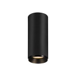 SLV 1004123 NUMINOS® S CL, PHASE, Deckenaufbauleuchte, 2700 K, 8 W, 36°, matt schwarz 