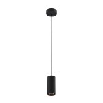 SLV 1004147 NUMINOS® S PD, PHASE, Pendelleuchte, Pendellänge 250 cm, 2700 K, 8 W, 36°, matt schwarz 