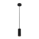 SLV 1004156 NUMINOS® S PD, PHASE, Pendelleuchte, Pendellänge 250 cm, 3000 K, 8 W, 60°, matt schwarz 