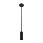SLV 1004163 NUMINOS® S PD, PHASE, Pendelleuchte, Pendellänge 250 cm, 4000 K, 8 W, 36°, matt schwarz 