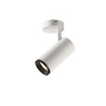 SLV 1004216 NUMINOS® M SPOT, PHASE, Deckenaufbauleuchte, 4000 K, 14 W, 60°, matt weiß / matt schwarz 