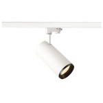 SLV 1004272 NUMINOS® L 3Ph., PHASE, 3~ Spot, zylindrisch, 2700 K, 20 W, 60°, matt weiß / matt schwarz 