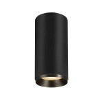 SLV 1004324 NUMINOS® L CL, PHASE, Deckenaufbauleuchte, 3000 K, 20 W, 60°, matt schwarz 