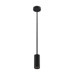 SLV 1004452 NUMINOS® S PD, DALI, Pendelleuchte, Pendellänge 250 cm, 4000 K, 7,8 W, 60°, matt schwarz 