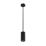SLV 1004530 NUMINOS® M PD, DALI, Pendelleuchte, Pendellänge 250 cm, 2700 K, 13 W, 24°, matt schwarz 