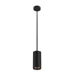 SLV 1004636 NUMINOS® L PD, DALI, Pendelleuchte, Pendellänge 250 cm, 3000 K, 19 W, 60°, matt schwarz 
