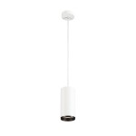 SLV 1004648 NUMINOS® L PD, DALI, Pendelleuchte, Pendellänge 250 cm, 4000 K, 19 W, 60°, matt weiß / matt schwarz 