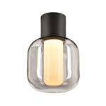 SLV 1004677 OVALISK, Outdoor LED Deckenaufbauleuchte anthrazit CCT switch 3000/4000 K 