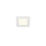 SLV 1004697 SENSER 12, Indoor LED Deckeneinbauleuchte eckig weiß 4000 K 