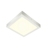 SLV 1004705 SENSER 24, Indoor LED Wand- und Deckenaufbauleuchte eckig weiß 4000 K 