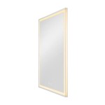 SLV 1004730 TRUKKO, Indoor LED Wandaufbauleuchte eckig defog alu 