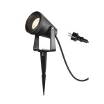 SLV 1004757 SAMRINA, Outdoor Erdspiessleuchte schwarz 