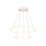 SLV 1004766 ONE DOUBLE Indoor LED Pendelleuchte weiß CCT switch 2700/3000 K 