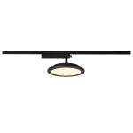 SLV 1004935 PANEL TRACK, 1 Phasen Spot, rund, schwarz 18 W 3000 K 