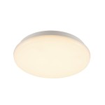 SLV 1005085 SIMA, Indoor LED Wand- und Deckenaufbauleuchte weiß 3000 K rund dimmbar 