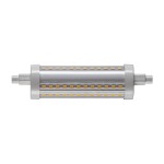 SLV 1005288 QT DE12 R7S 118 mm, LED Leuchtmittel transparent 15 W 3000 K CRI 90 330° 