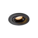 SLV 1005325 NUMINOS® MOVE S, Deckeneinbauleuchte schwarz 2700 K 55° 