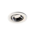 SLV 1005369 NUMINOS® MOVE S, Deckeneinbauleuchte weiß / chrom 4000 K 40° 