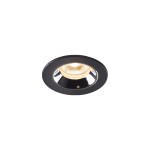 SLV 1005507 NUMINOS® XS, Deckeneinbauleuchte schwarz / chrom 2700 K 55° 