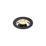 SLV 1005522 NUMINOS® XS, Deckeneinbauleuchte schwarz / chrom 3000 K 40° 