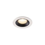 SLV 1005526 NUMINOS® XS, Deckeneinbauleuchte weiß / schwarz 3000 K 20° 
