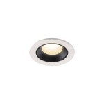 SLV 1005550 NUMINOS® XS, Deckeneinbauleuchte weiß / schwarz 4000 K 55° 