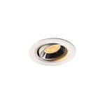 SLV 1005564 NUMINOS® MOVE XS, Deckeneinbauleuchte weiß / chrom 2700 K 20° 