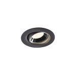 SLV 1005594 NUMINOS® MOVE XS, Deckeneinbauleuchte schwarz / chrom 4000 K 40° 