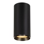 SLV 1005688 NUMINOS® XL CL, PHASE, Deckenaufbauleuchte, 2700 K, 28 W, 36°, matt schwarz 