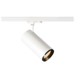 SLV 1005798 NUMINOS® XL 3Ph., DALI, 3~ Spot, zylindrisch, 2700 K, 27 W, 24°, matt weiß / matt schwarz 