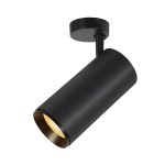SLV 1006085 NUMINOS® XL SPOT, PHASE, Deckenaufbauleuchte, 2700 K, 28 W, 60°, matt schwarz 