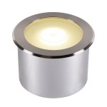 SLV 1006107 DASAR FLAT 120, Bodeneinbauleuchte edelstahl 7 W 4000 K 