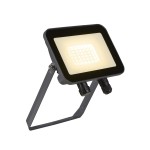 SLV 1006192 FLOODI M, Wand- und Deckenaufbauleuchte anthrazit / transparent 30 W 3000 K 100° 