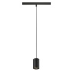 SLV 1006777 NUMINOS® XS 48V TRACK, DALI, Pendelleuchte, schwarz / schwarz, 8.7 W, 700 lm, 3000 K, CRI 90, 20° 
