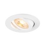 SLV 1007368 NEW TRIA® 68, Deckeneinbauleuchte, rund, max. 10 W GU10, weiß 