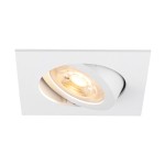 SLV 1007371 NEW TRIA® 68, Deckeneinbauleuchte, quadratisch, max. 10 W GU10, weiß 