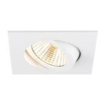 SLV 1007427 NEW TRIA® 68, Deckeneinbauleuchte, 1800-3000 K, 38°, IP 20, quadratisch, weiß 