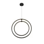 SLV 1008002 ONE VERTICAL PD, Pendelleuchte, 180 cm, 2700/3000 K, PHASE, schwarz 