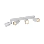 SLV 1008347 PURI 2.0 Tube, Wand- und Deckenaufbauleuchte, long, 4 x max. 6 W GU10, grau 