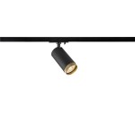 SLV 1008449 GRIP! L, 1~ Spot, zylindrisch, GU10, 1x max. 6 W, schwarz / gold 